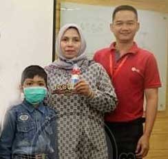 Arkhan, Anak SD Survivor Leukemia Lymphoblastic