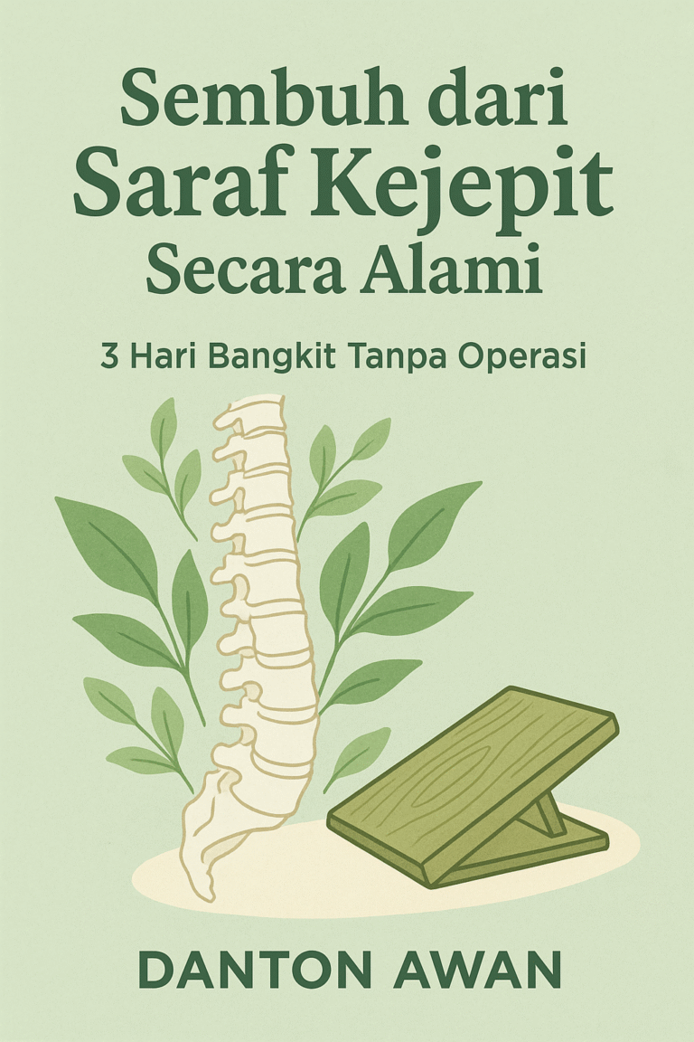 Ebook “Sembuh dari Saraf Kejepit Secara Alami – 3 Hari Bangkit Tanpa Operasi”