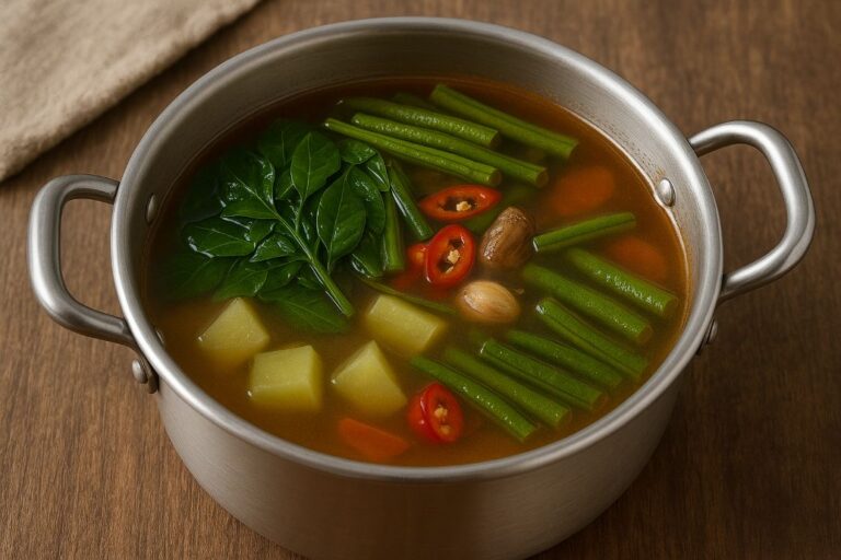 Resep Sayur Asem Daun Melinjo Rendah Kalium