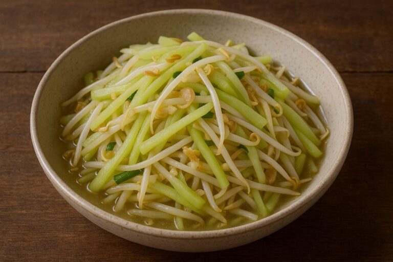 Resep Tumis Labu Siam dan Tauge (Rendah Kalium & Lemak)